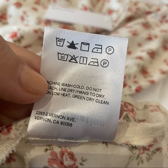 NWT Reformation Karly Floral Colette Midi Dress in Medium - Picture 8 of 15